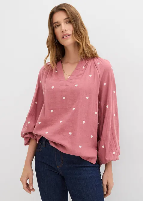 Tuniek van mousseline, bonprix