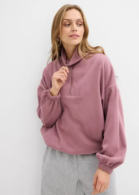Oversized sweater van biologisch katoen, bonprix