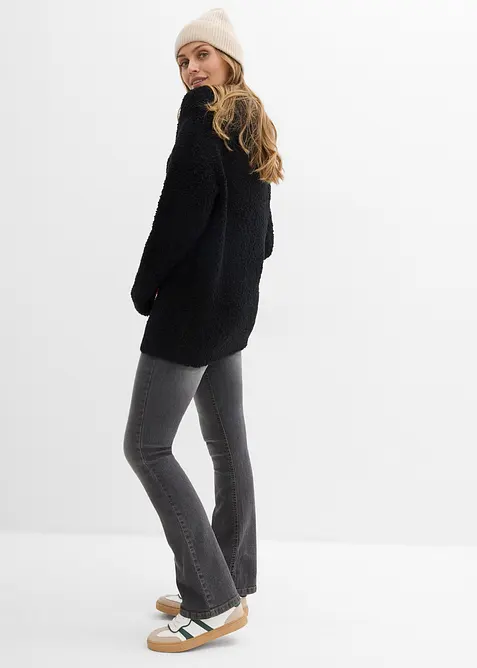 Oversized trui van bouclé, bonprix