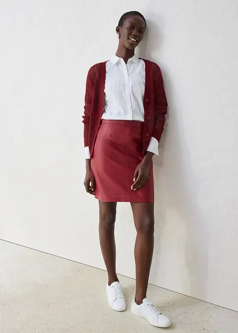 Minirok van lamsnappa, bonprix