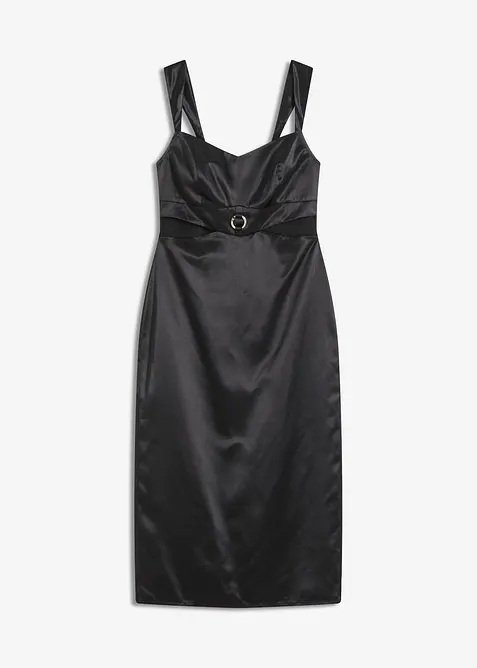 Maxi jurk van soepel satijn, bonprix