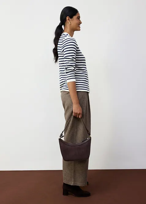 Vest met zijde, bonprix