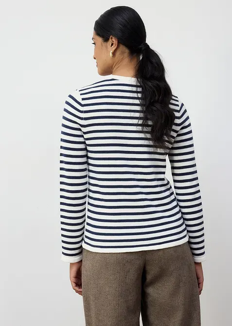 Vest met zijde, bonprix