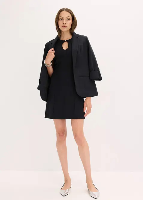 Mini jurk met prachtige knoop, bonprix