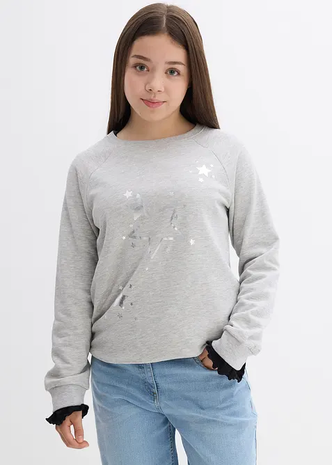 Sweater van puur katoen, bonprix