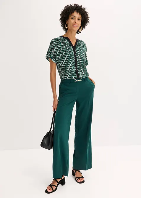 Oversized blouse  georgette, bonprix