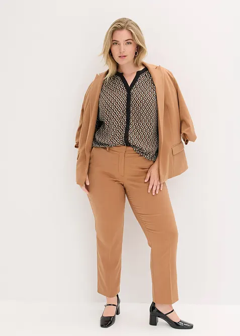 Oversized blouse  georgette, bonprix