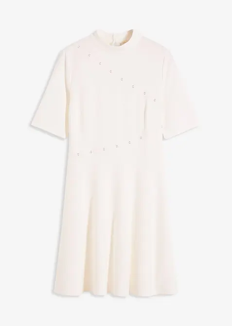 Mini jurk met studs, bonprix