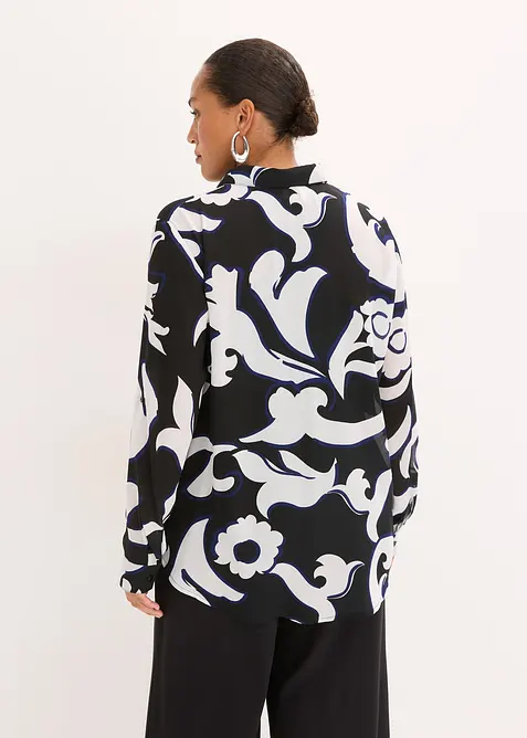 Gedessineerde blouse, bonprix