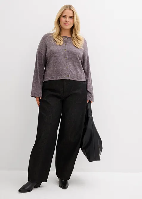 Fijn gebreid vest, bonprix