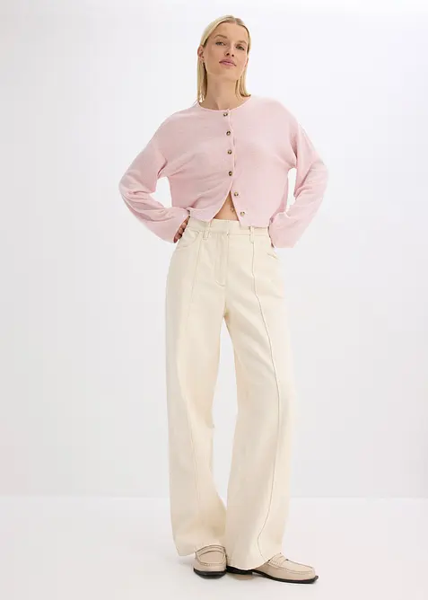 Fijn gebreid vest, bonprix