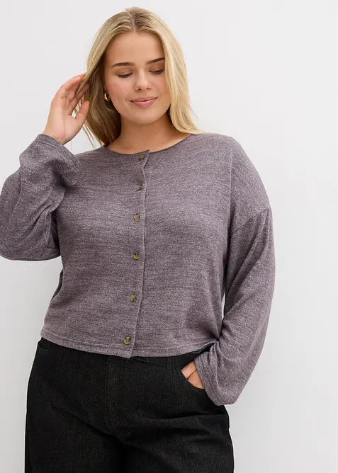 Fijn gebreid vest, bonprix