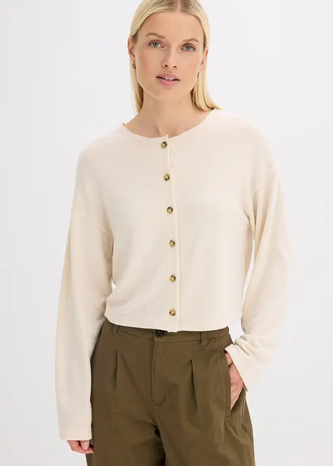 Fijn gebreid vest, bonprix