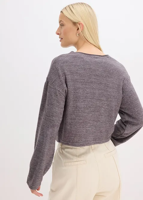 Fijn gebreid vest, bonprix