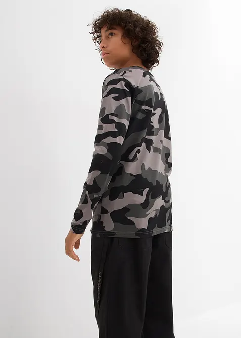 Longsleeve van puur katoen (set van 3), bonprix