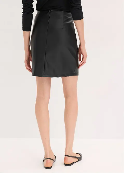 Minirok van imitatieleer, bonprix