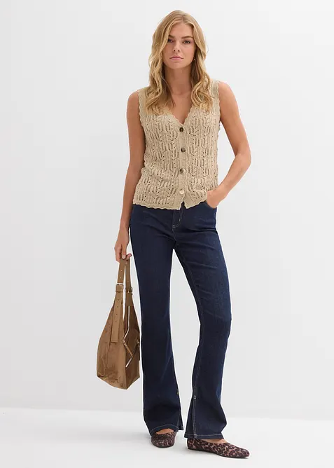 Bootcut jeans, high waist, bonprix