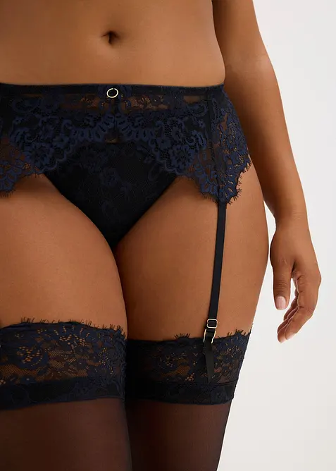 Jarretels van delicate eyelash-kant, bonprix