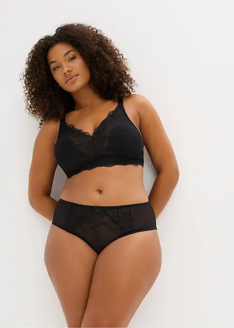 Bralette met borduursel, bonprix