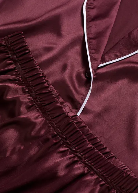 Geweven pyjama van satijn, bonprix