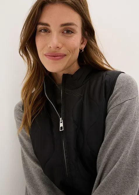 Ultralichte gewatteerde bodywarmer, bonprix