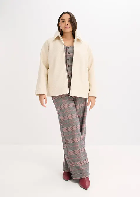 Bomber van zacht bouclé, bonprix