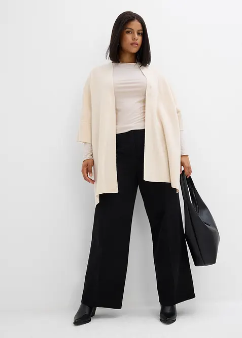 Oversized gebreide cape, bonprix
