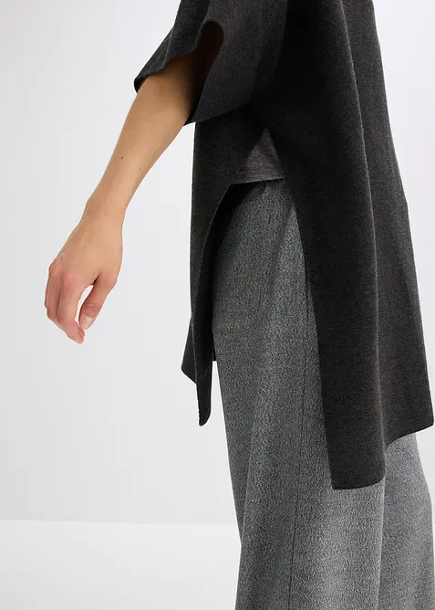 Oversized gebreide cape, bonprix