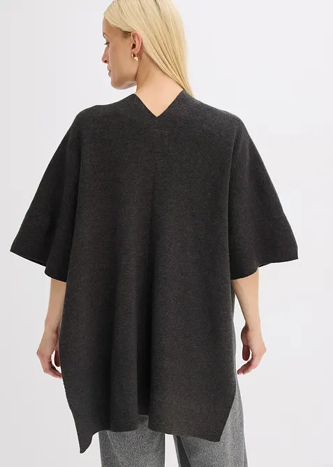 Oversized gebreide cape, bonprix