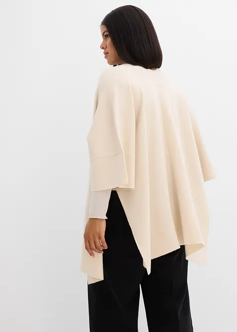 Oversized gebreide cape, bonprix