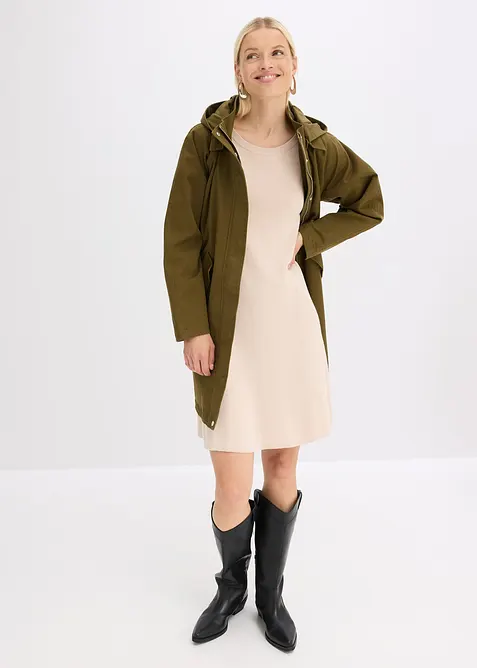 Gebreide jurk van een zachte viscosemix, bonprix