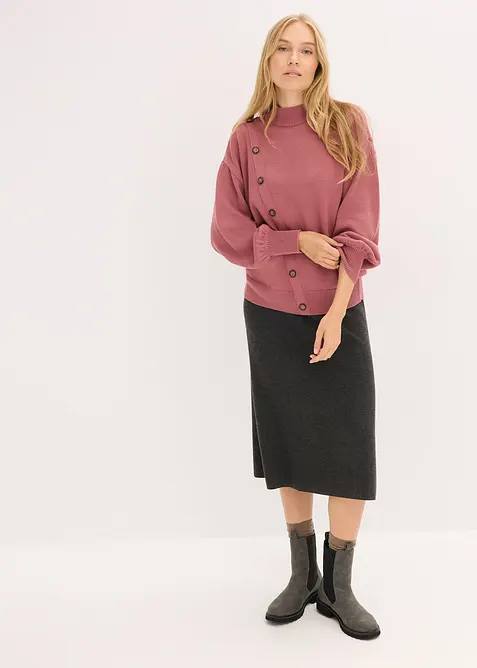 Trui met knopen, bonprix