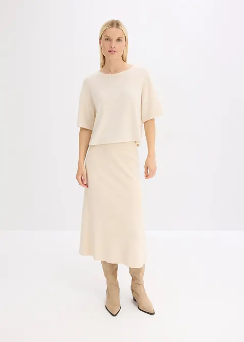 Kort boxy shirt, bonprix