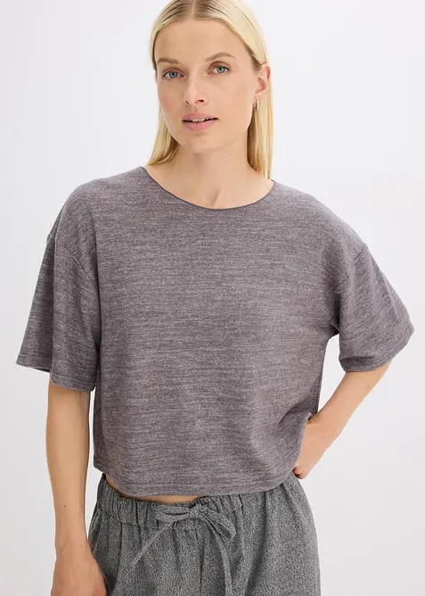 Kort boxy shirt, bonprix