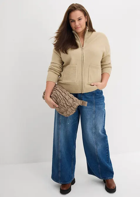 Vest met ritssluiting, bonprix