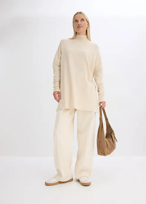 Cape trui in een zachte viscosemix, bonprix