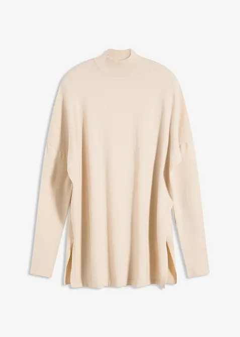 Cape trui in een zachte viscosemix, bonprix