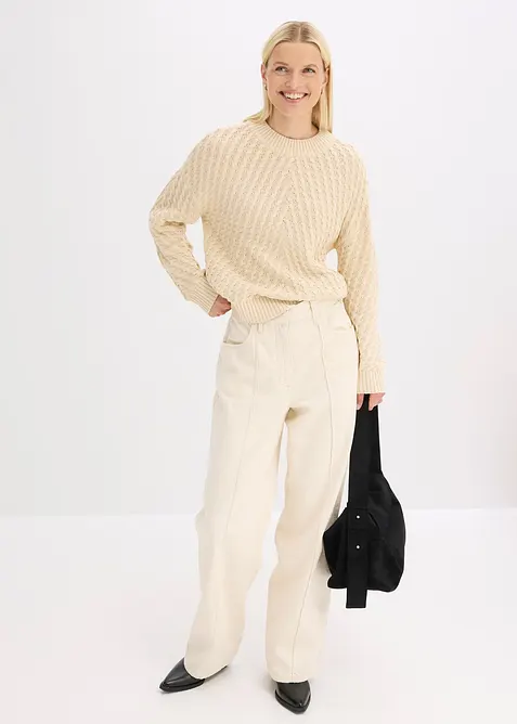 Grof gebreide trui, bonprix