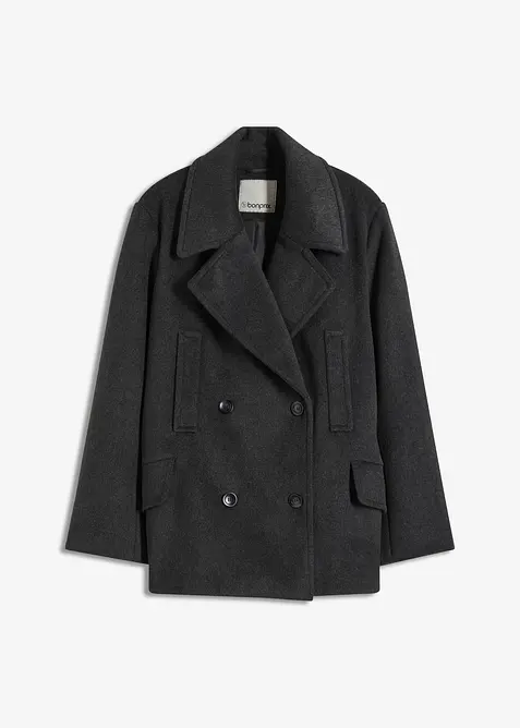 Peacoat in wol-look, bonprix