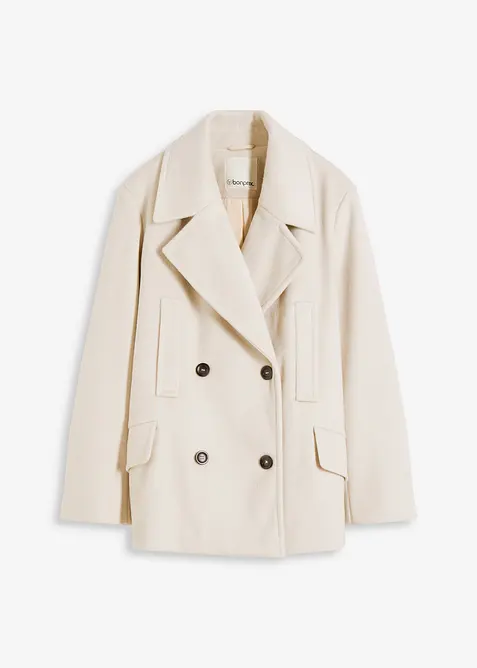 Peacoat in wol-look, bonprix
