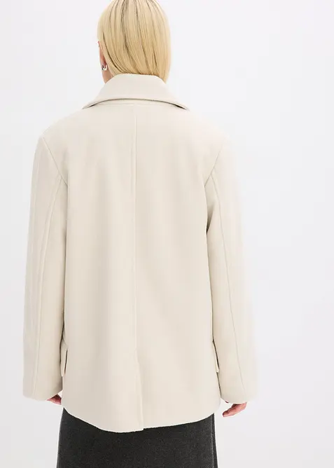 Peacoat in wol-look, bonprix