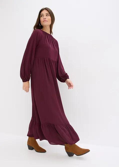 Maxi jurk van chiffon, bonprix