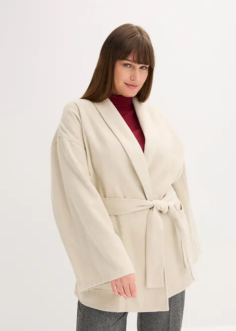 Jas in wol-look, bonprix