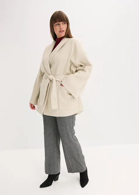 Jas in wol-look, bonprix