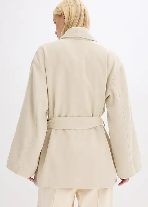 Jas in wol-look, bonprix