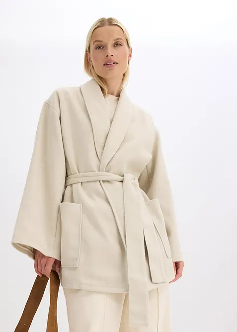 Jas in wol-look, bonprix