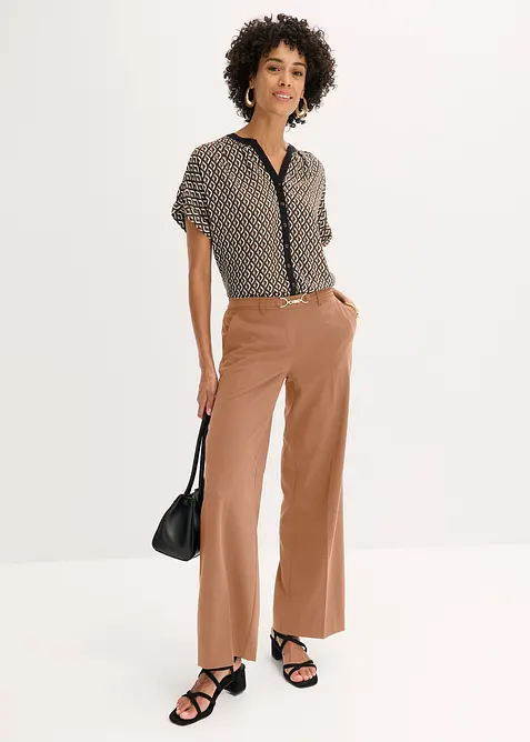 Oversized blouse  georgette, bonprix