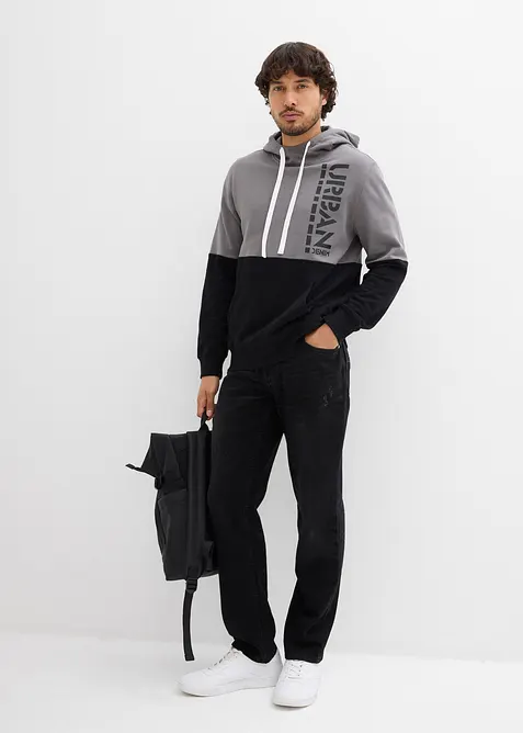 Hoodie, slim fit, bonprix