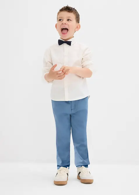 Instapbroek, van puur katoen, regular fit, straight, bonprix