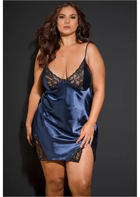Satijnen slipdress, bonprix